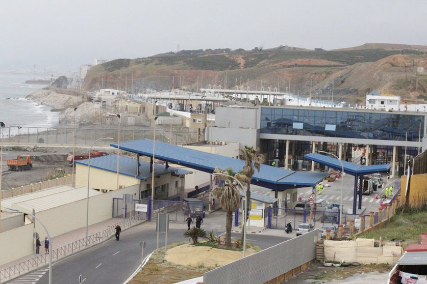 Frontera de Ceuta.