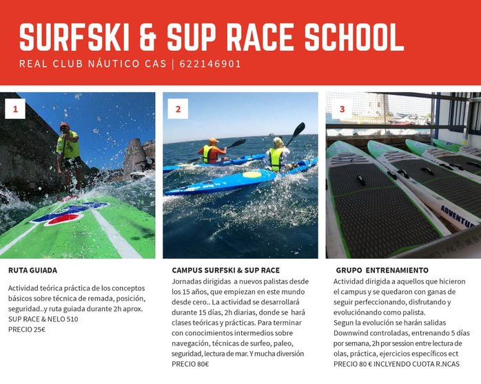 PUBLICIDAD SURF  SKI Y PADEL RACE