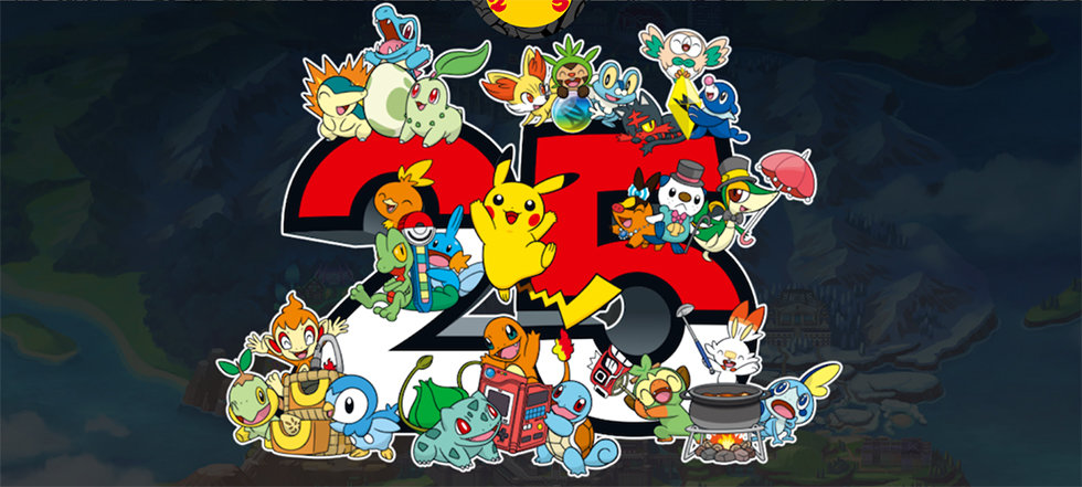 25 años Pokemon